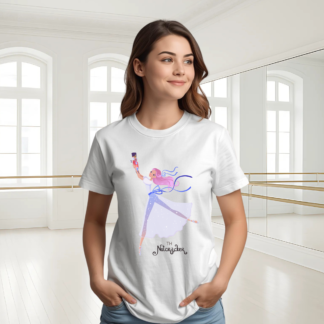 Nutcracker Ballet Unisex Softstyle T-Shirt | Clara and her Nutcracker | Holiday Dance Shirt for Ballet Lovers